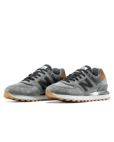 New Balance 574 x Stone Island Grey Brown S-2359088 оригінал