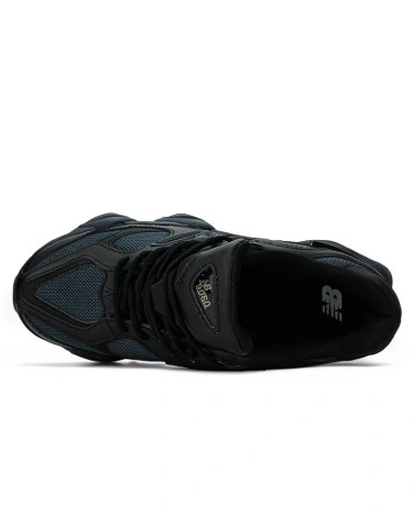 New Balance 9060 Triple Black Leather U9060NRI S-2359180 оригинал