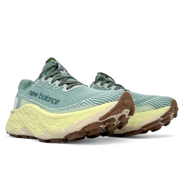 New Balance Fresh Foam x More Trail v3 Wide Salt Marsh Limelight