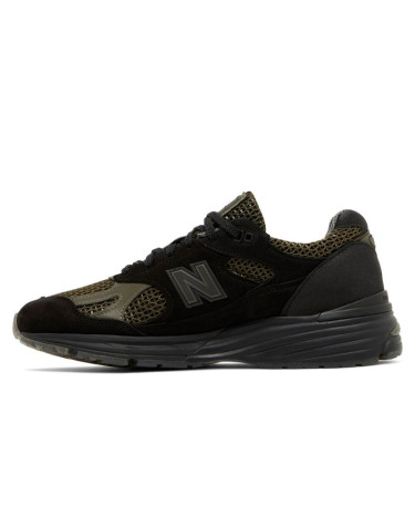 New Balance 991v2 x Stone Island Made in England Black