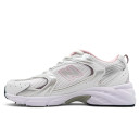 New Balance 530 White Silver Soft Pink