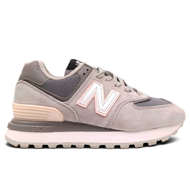 New Balance 574 Legacy Soft Grey Pink з ХУТРОМ