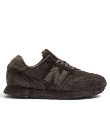 New Balance 574 Legacy x Stone Island Ghost Pack Dark Brown U574BSI1