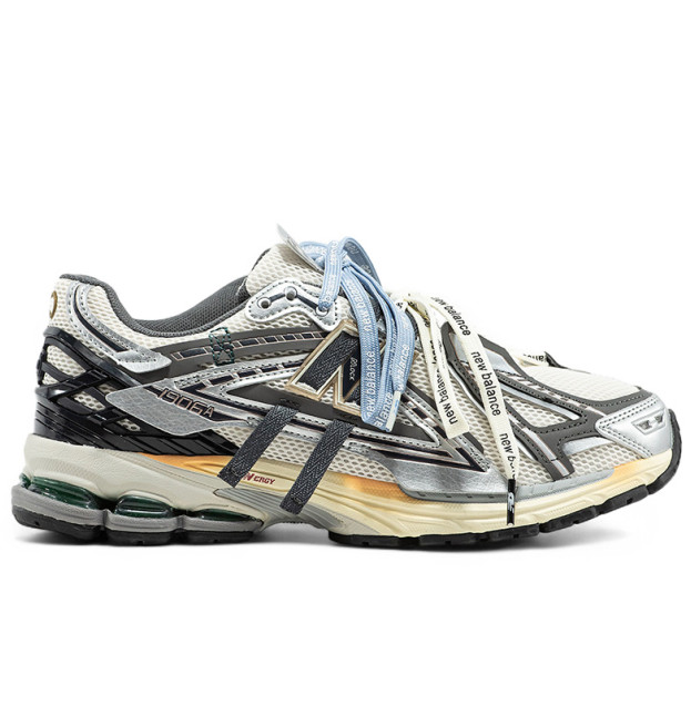 New Balance 1906A Double Laces Silver Grey Black