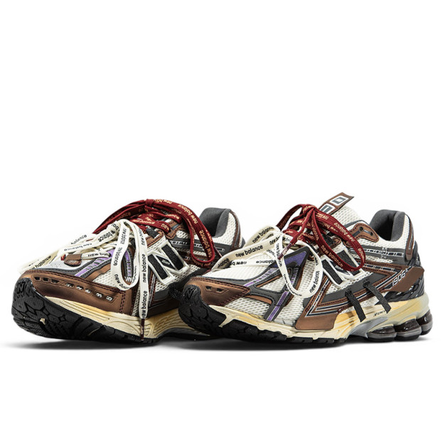 New Balance 1906A Burgundy Grey Extreme Laces