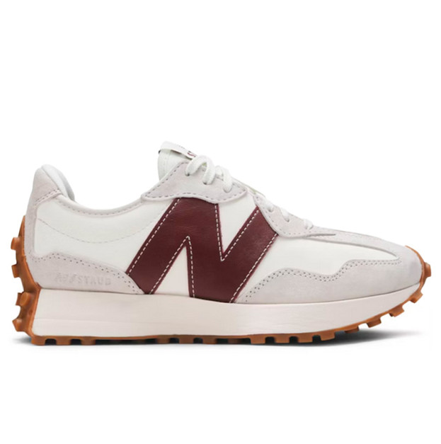 New Balance 327 x STAUD Grey Burgundy WS327SG