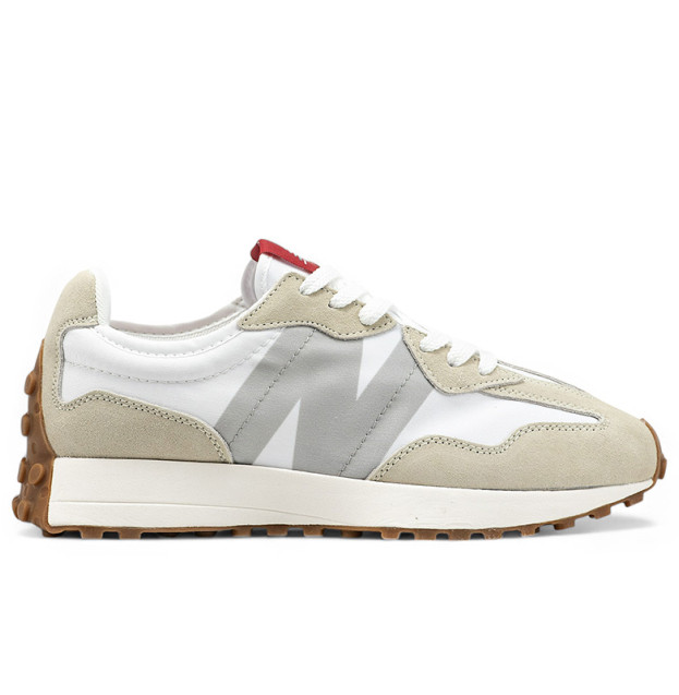 New Balance 327 White Beige Grey