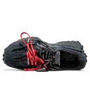 New Balance 327 Double Laces Black Grey