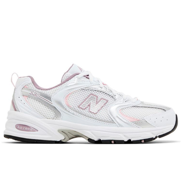 New Balance 530 White Silver Ice Wine MR530SGC