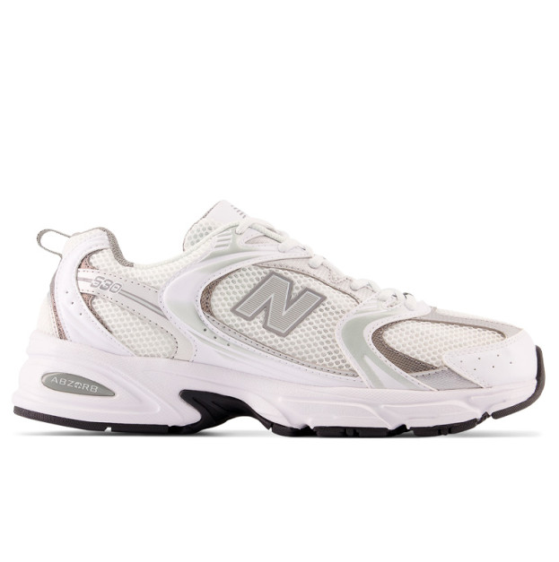 New Balance 530 White Metallic Silver MR530AD