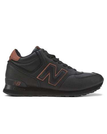 New Balance 574 Black Brown З ХУТРОМ