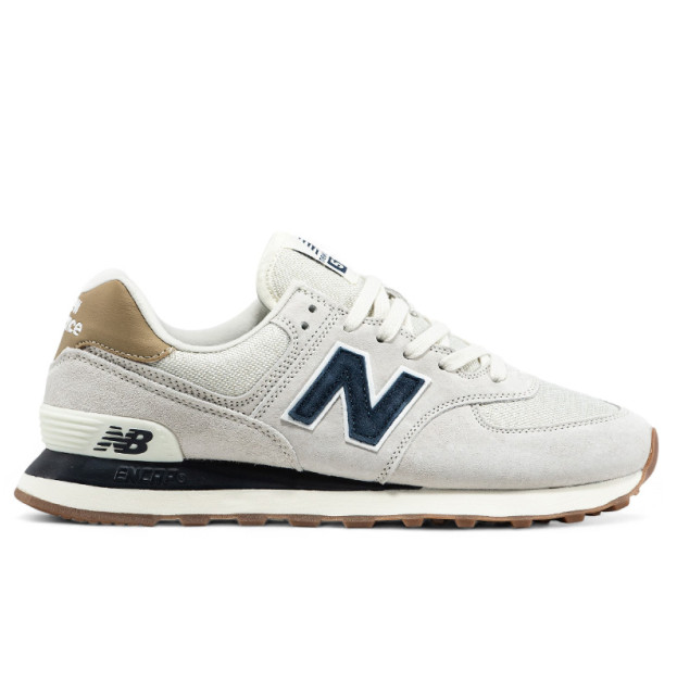New Balance 574 Grey Beige Black