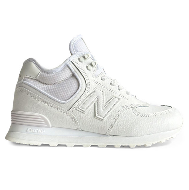 New Balance 574 Mid Cristal White З ХУТРОМ