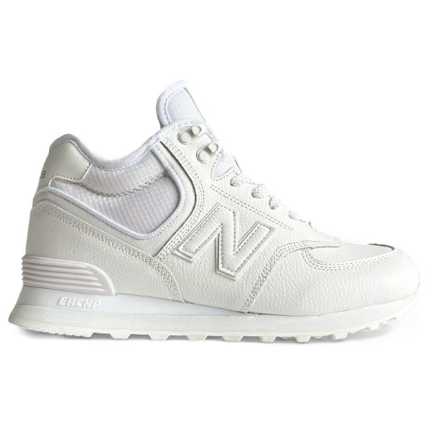 New Balance 574 Mid Cristal White С МЕХОМ