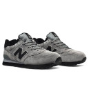 New Balance 574 Grey Black Two З ХУТРОМ