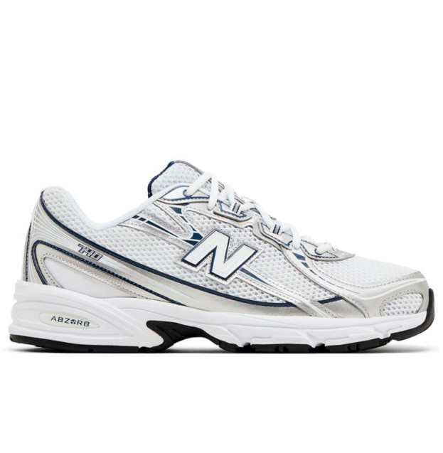 New Balance 740v2 White Navy Shadow Grey