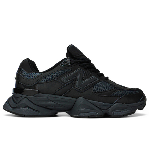 New Balance 9060 Triple Black Leather U9060NRI