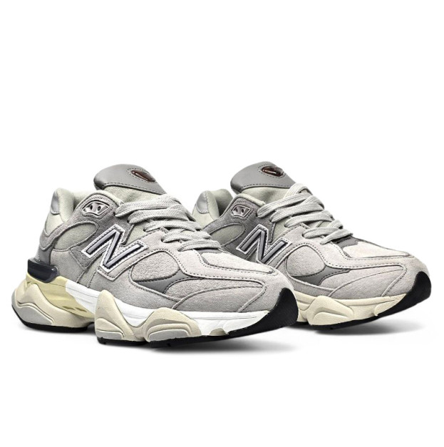 New Balance 9060 Gray Two with Fur