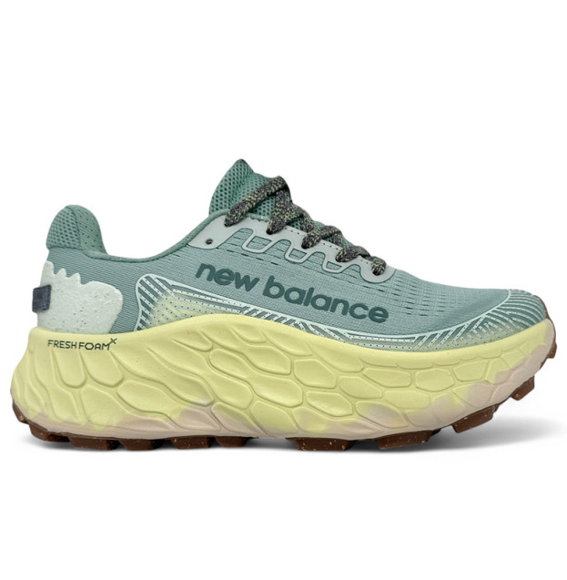 New Balance Fresh Foam x More Trail v3 Wide Salt Marsh Limelight WTMORCB3