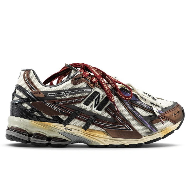 New Balance 1906A Burgundy Grey Extreme Laces S-2360388 оригинал
