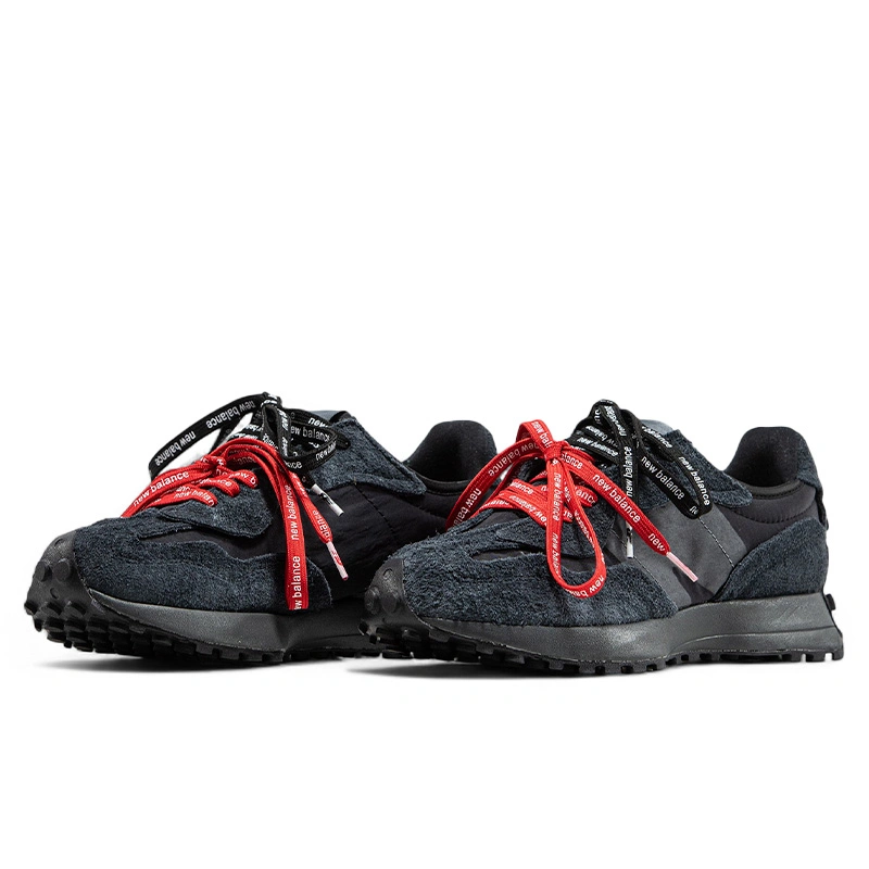 New Balance 327 Double Laces Black Grey S-2359179 оригінал купити