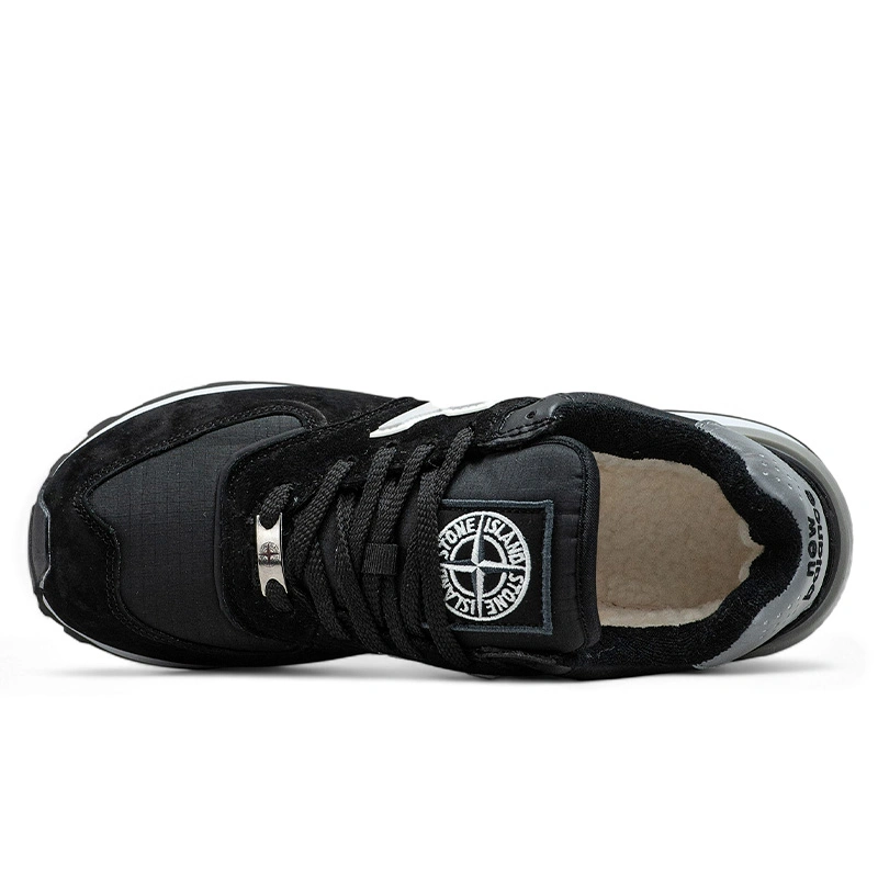 New Balance 574 x Stone Island Black Gray С МЕХОМ S-2356266