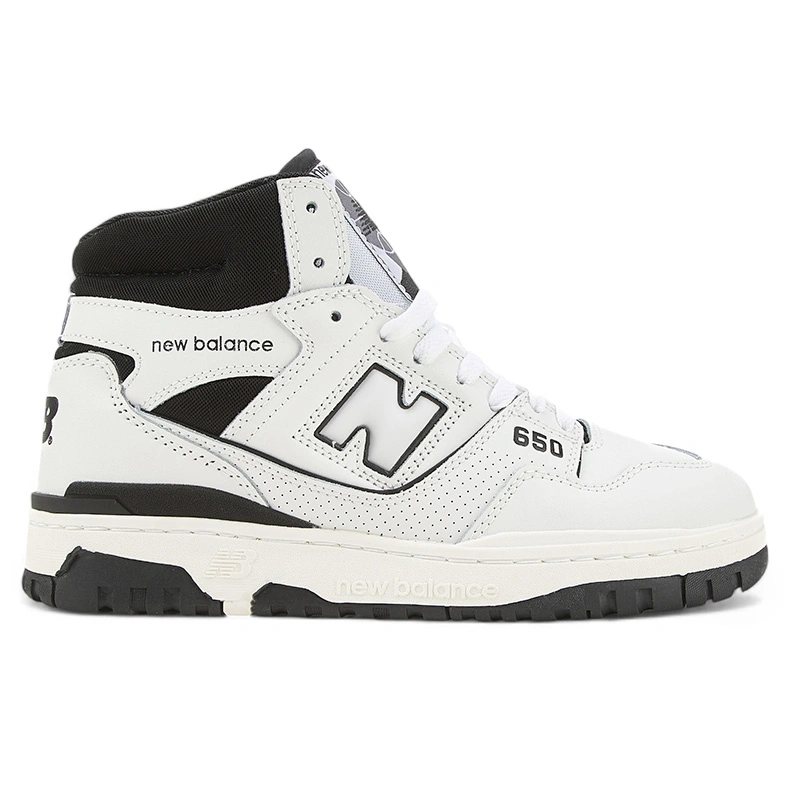 New Balance 650 High White Black Winter З ХУТРОМ S-2355109