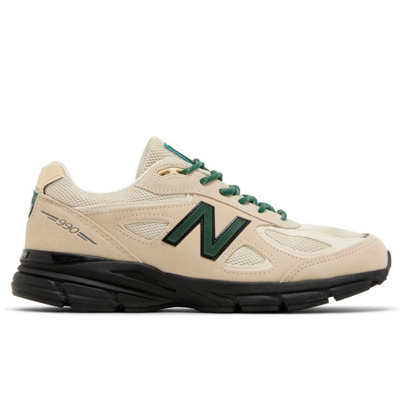New Balance 990v4 x Teddy Santis Made in USA Macadamia Nut Black