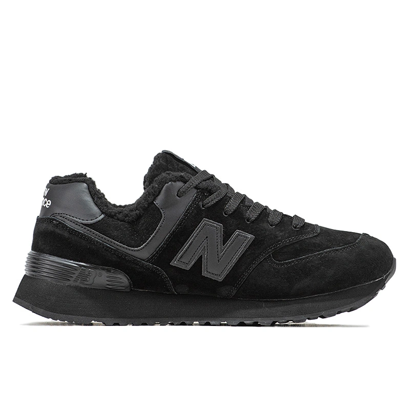 New Balance 574 Black Winter С МЕХОМ S-2350170 оригінал купити з