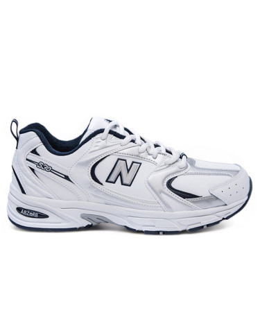 New Balance 530 White Blue Silver Winter С ФЛИСОМ
