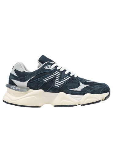 New Balance 9060 Blue Silver Winter с Мехом