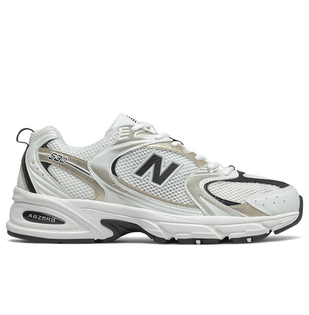 New Balance 530 White Gold Black MR530UNI