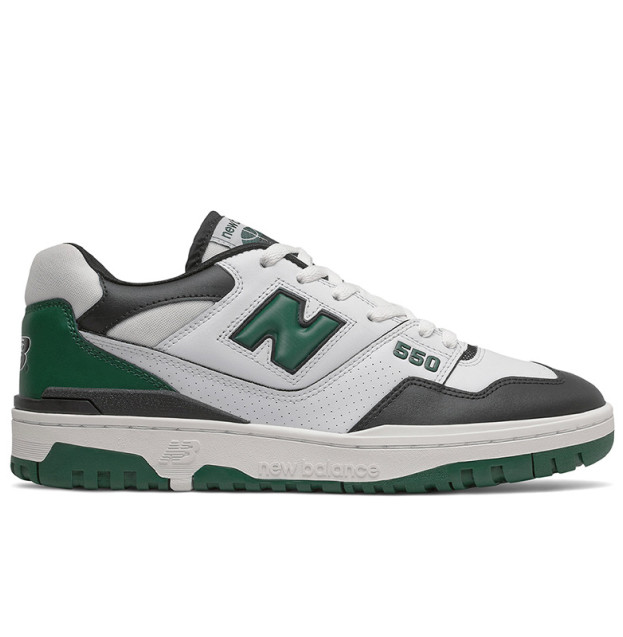 New Balance 550 White Green Black BB550LE1