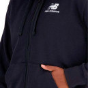 Кофта New Balance Essentials Stacked Logo FZ WJ31530BK