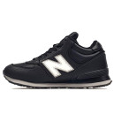 New Balance 574 Black White Winter С МЕХОМ