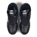 New Balance 574 Black White Winter С МЕХОМ