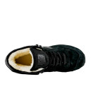 New Balance 574 Black Suede Winter С МЕХОМ