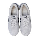 New Balance 574 Grey Navi Winter С МЕХОМ