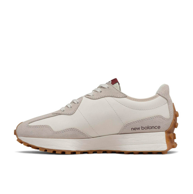 New Balance 327 White Dark Red WS327KA
