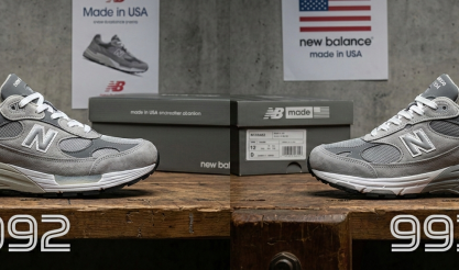 New Balance 992 vs 993: два культовых силуэта