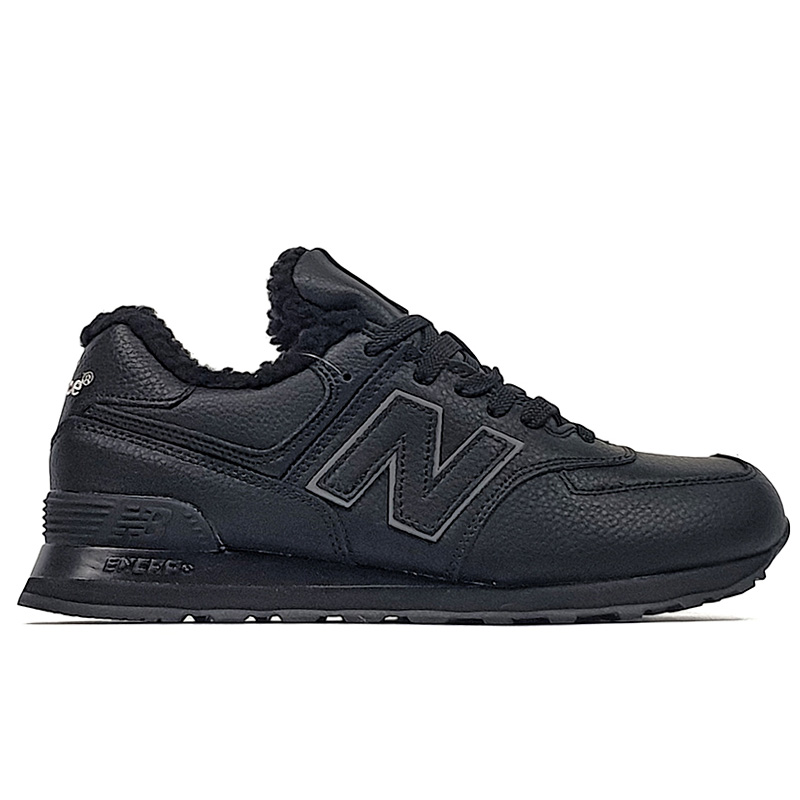 New Balance 574 Black Leather Winter S 2351484 nb.in.ua