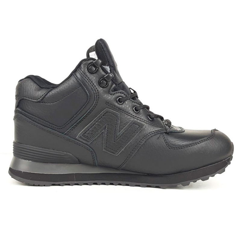 New balance 578 black leather shop
