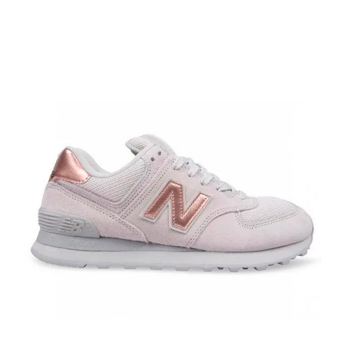 New balance 574 rose gold best sale
