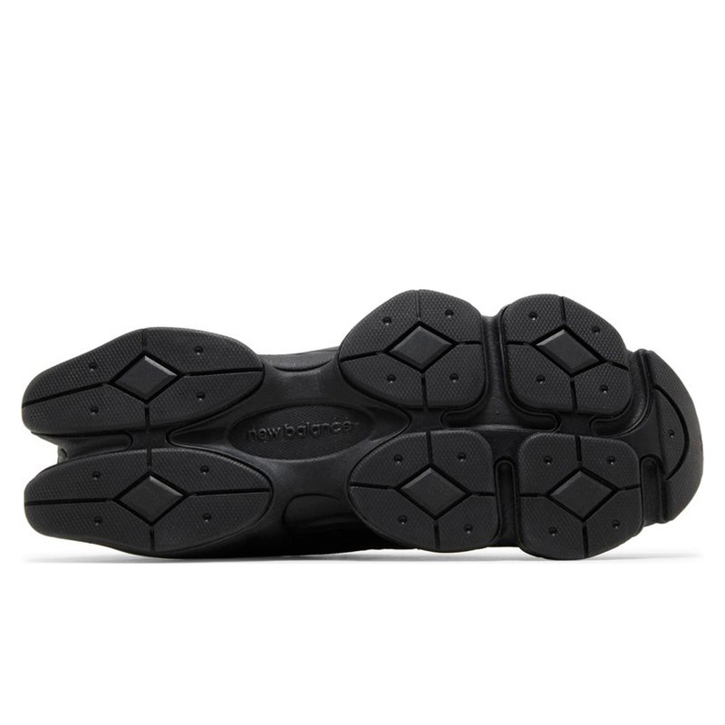 Solid black new balance store