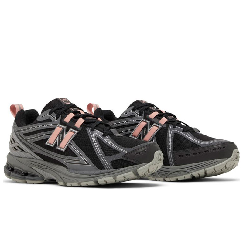 New balance pink black cheap