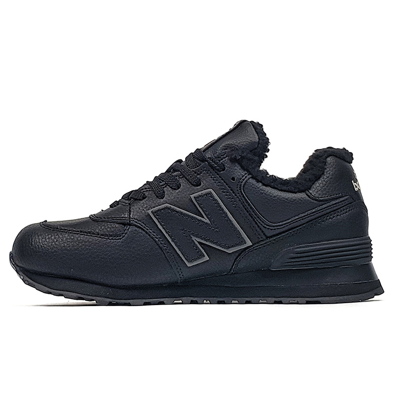 New Balance 574 Black Leather Winter S 2351484 nb.in.ua